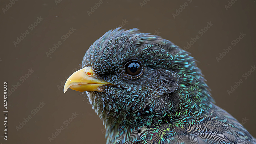 Fototapeta premium an intimate perspective of phoenix bird art showcasing behavior- 33