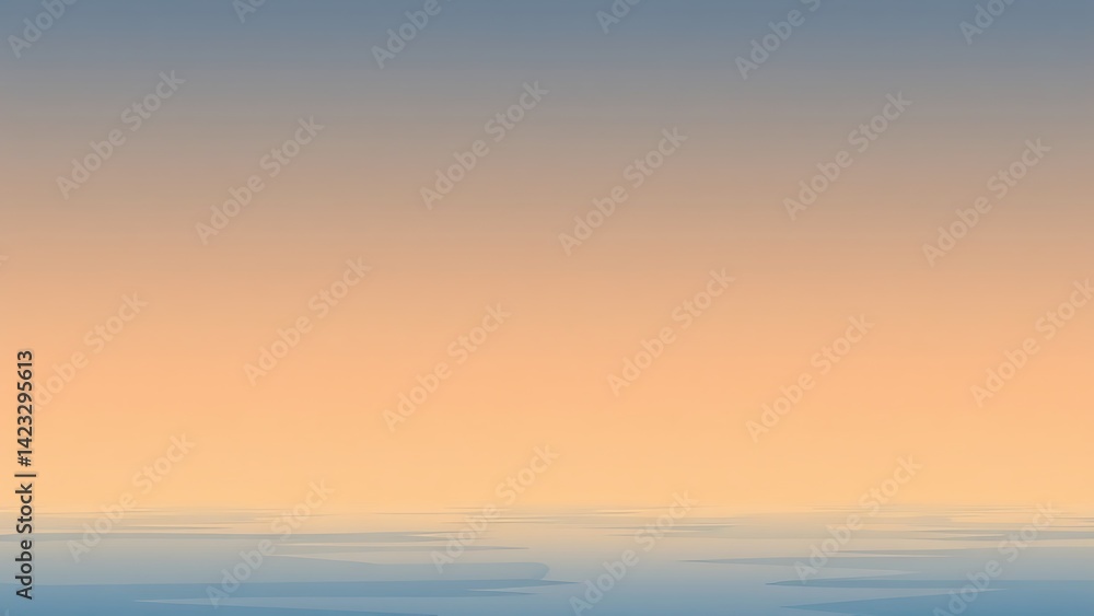 Fototapeta premium 黄昏の抽象風景