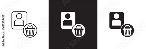 Consumer icon. online shopping user buyer icon. Shopper symbol. Customer sign. Icon symbol suitable for self service store, customer, buy. Vector  illustration