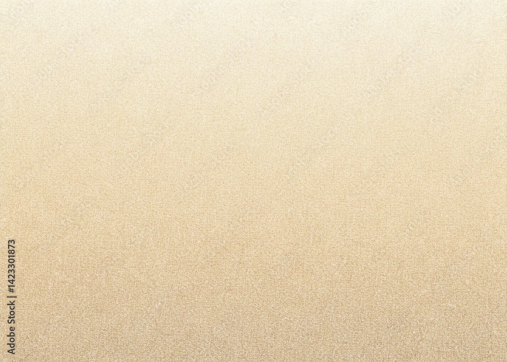Fototapeta premium Soft Beige Gradient Background, noise texture effect, large banner copy space