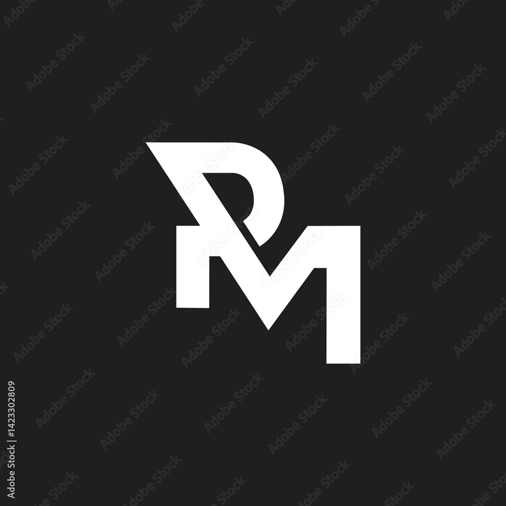 Creative RM logo design vector template for brand. Creative RM logo design vector template for brand.