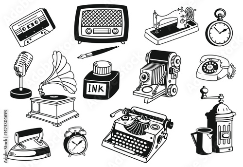 Vintage Technology and Everyday Objects Collection