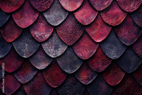 Wallpaper Mural Dragon scales texture map pattern background wallpaper Torontodigital.ca