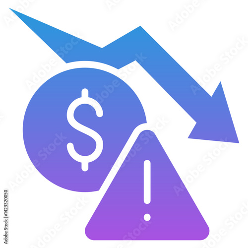 Financial Crisis Icon