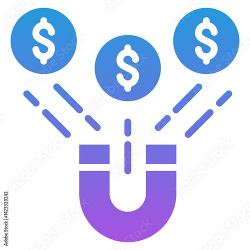 Money Magnet Icon