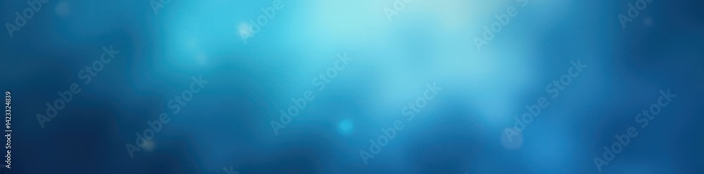 Fototapeta premium Subtle blue gradient with grainy film effect Soft, blurred backdrop , visual, backdrop