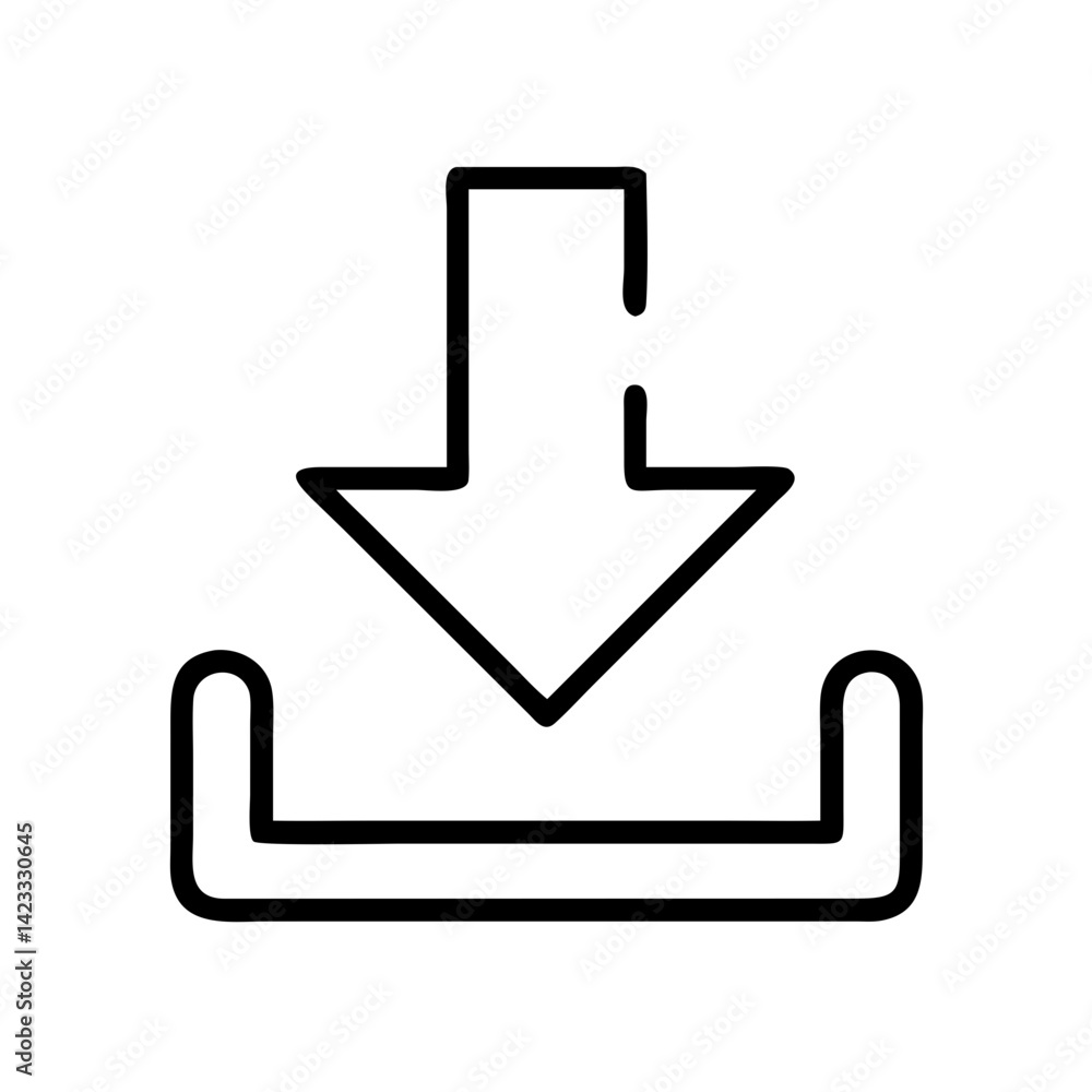 Download Icon with Arrow Symbol Icon Design Download Icon with Arrow Symbol Icon Design