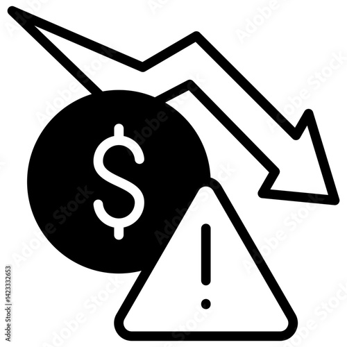 Financial Crisis Icon