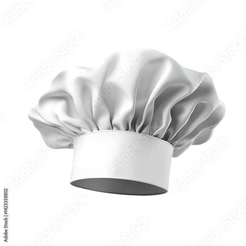 chef hat isolated on white