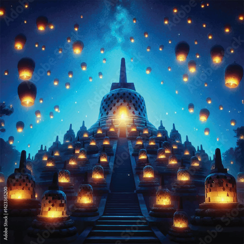 borobudur stupa