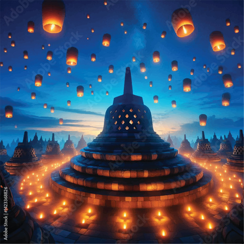 borobudur stupa