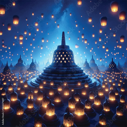borobudur stupa