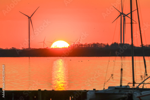 Sonnenuntergang Dümmer See