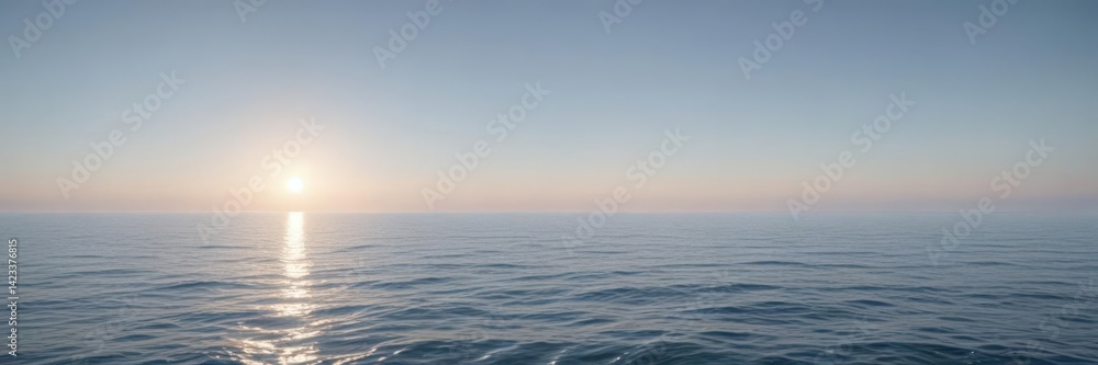 Soft, ethereal light blue gradient, resembling a tranquil, still ocean , marine, background, color Soft, ethereal light blue gradient, resembling a tranquil, still ocean , marine, background, color