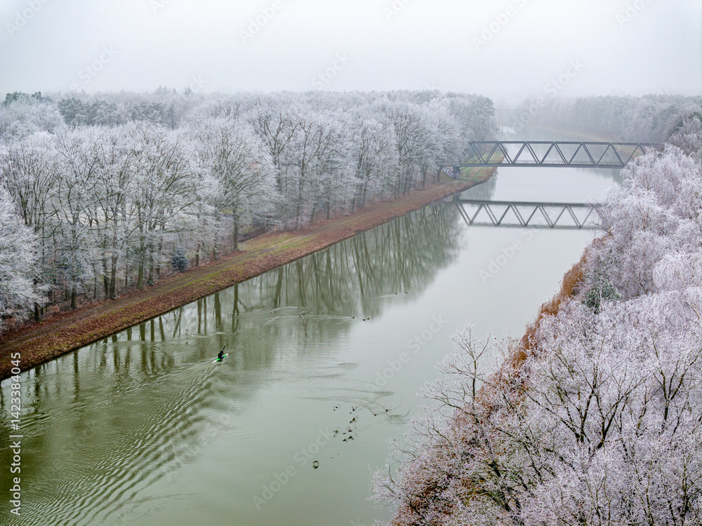 Raureif morgen