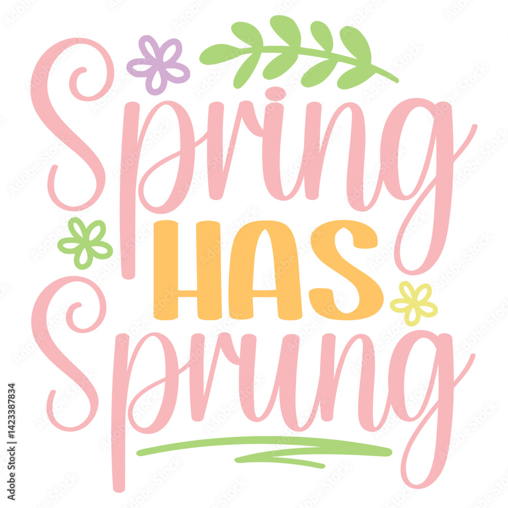 Spring has sprung Svg
