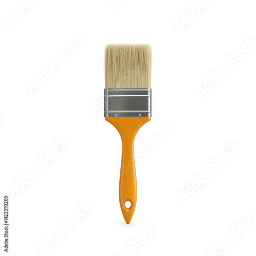 Wallpaper Mural Paintbrush isolated on a white Torontodigital.ca