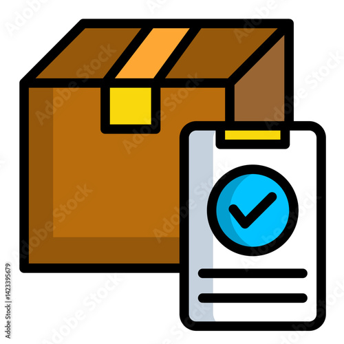 Order Confirmation  Icon Element For Design