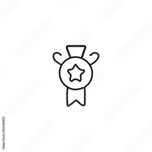 vector illustration of Benefits elements in one line style
