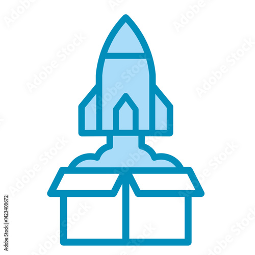 Product Launch  Icon Element For Design