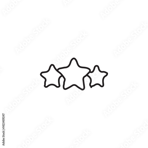 vector illustration of Benefits elements in one line style