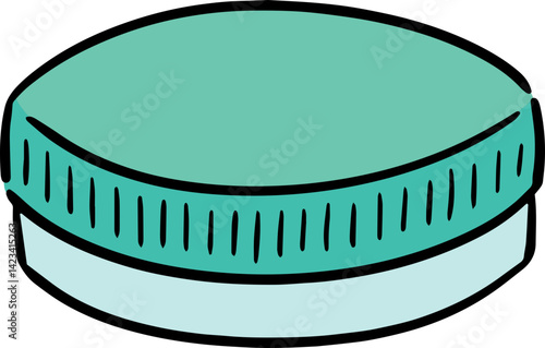 Illustration of topical cosmetic
