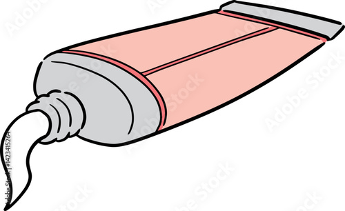 Illustration of topical cosmetic
