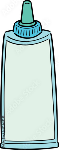 Illustration of topical cosmetic
