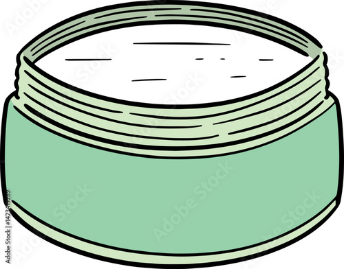 Illustration of topical cosmetic
