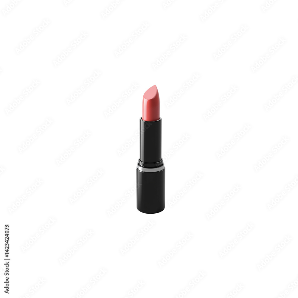 3D Lipstick Icon in Red Style on White Background
3D Lipstick Icon in Red Style on White Background