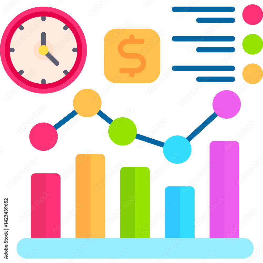 Market analysis Icon Market analysis Icon