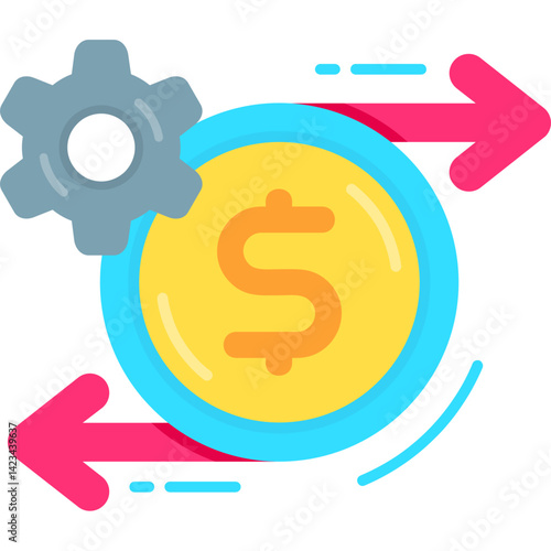 Cash flow Icon