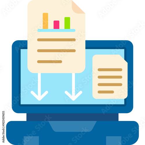 Data gathering Icon