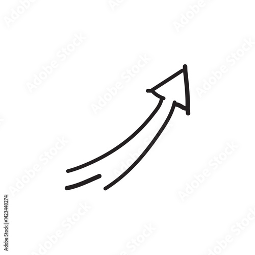 Attractive Hand Drawn Doodle Business Infographic Elements Vector Illustration