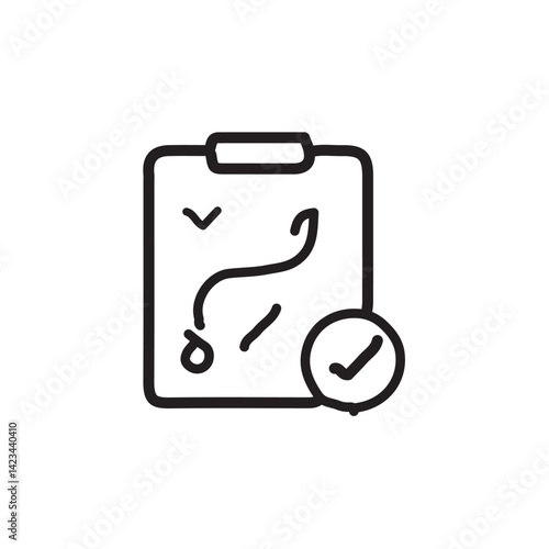 Attractive Hand Drawn Doodle Business Infographic Elements Vector Illustration