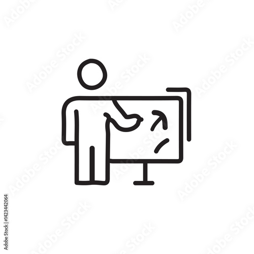 Attractive Hand Drawn Doodle Business Infographic Elements Vector Illustration