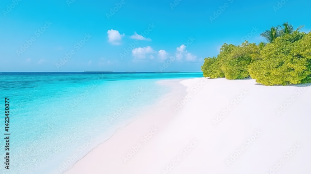 Fototapeta premium Tropical beach paradise