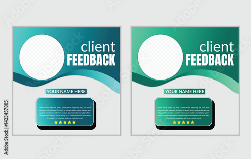 client testimonials design 
