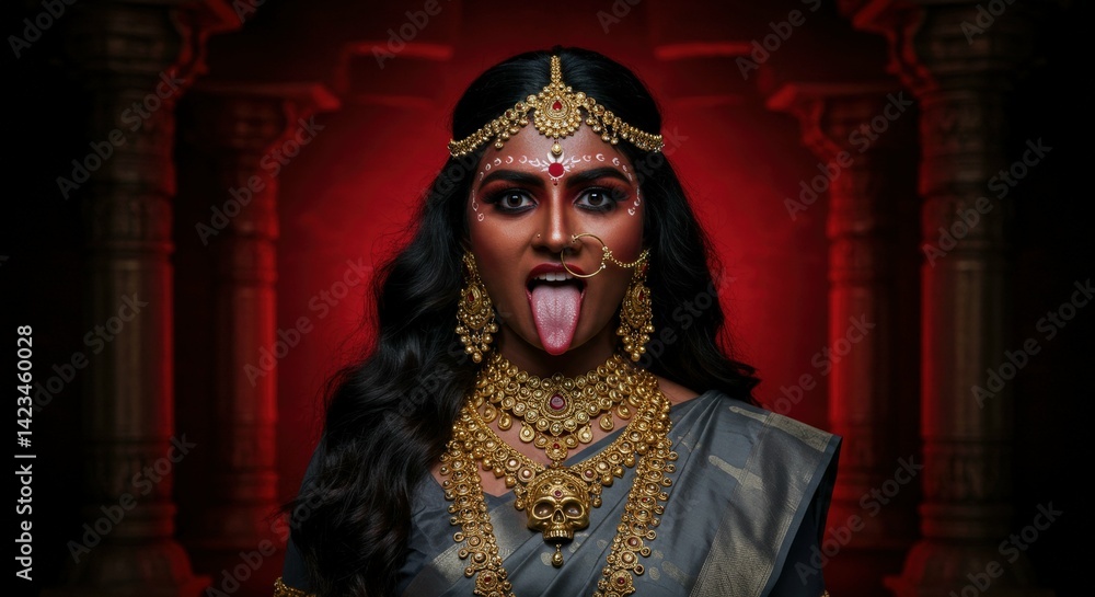 Obraz premium Goddess Kali Maa
