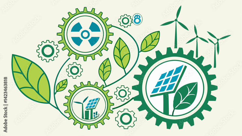 green and green energy icon set collection of gre.eps green and green energy icon set collection of gre.eps
