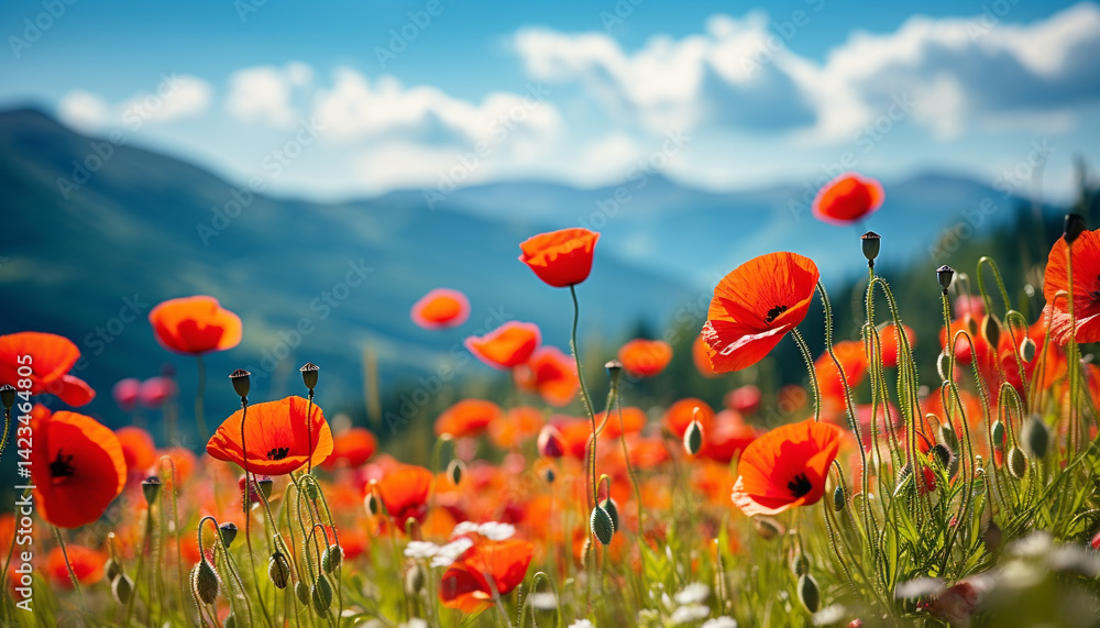 Obraz premium Beautiful spring landscape 