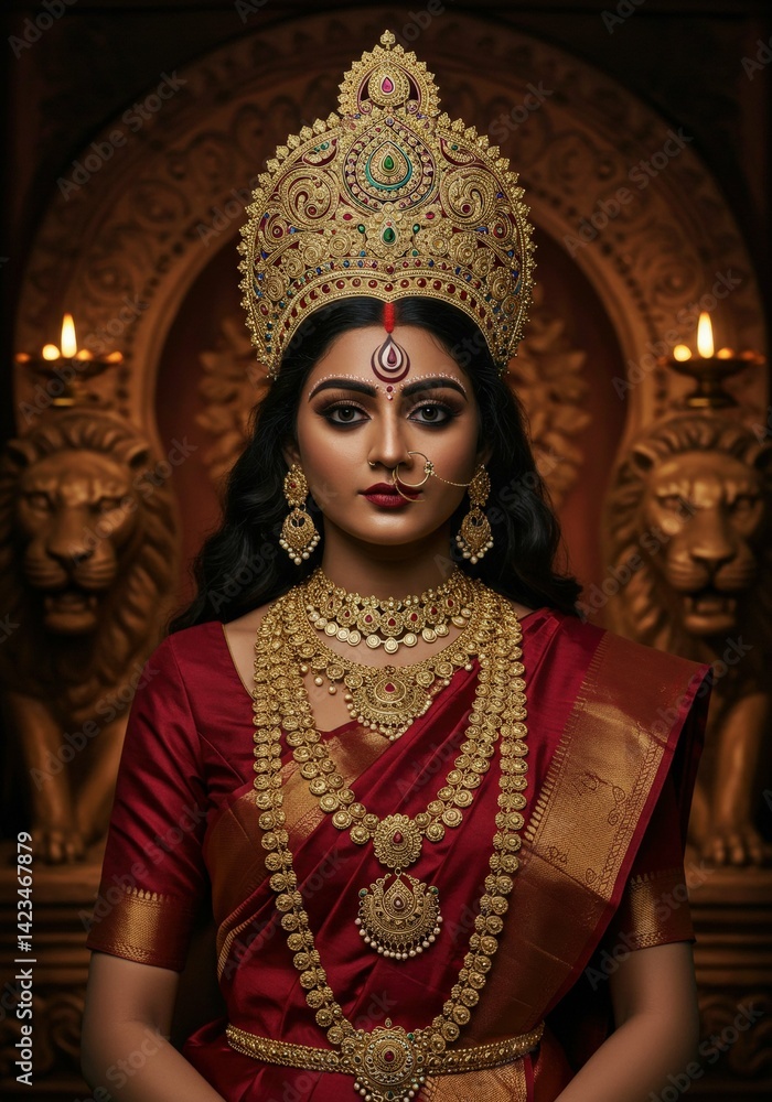 Fototapeta premium Ma Durga 