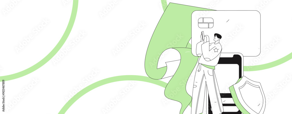 Internet financial management investment flat vector concept operation hand drawn illustration
Internet financial management investment flat vector concept operation hand drawn illustration