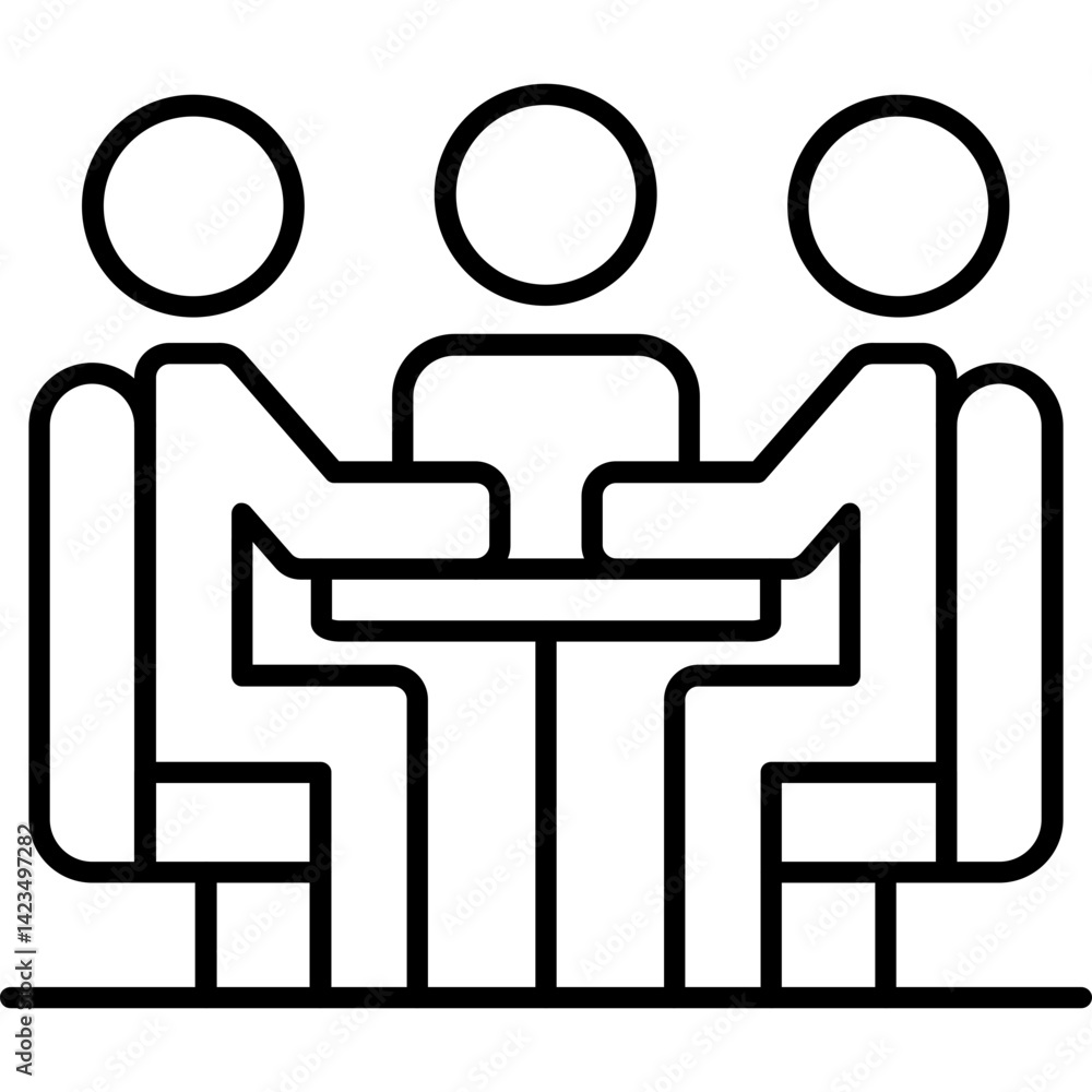 Fototapeta premium U.S. Trustee Icon