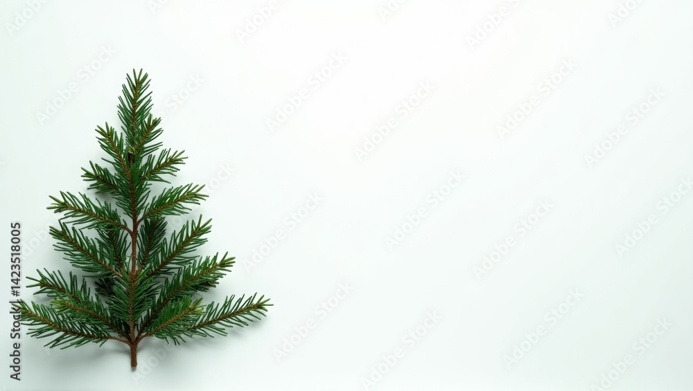 Elegant Christmas Pine Branch Decor Elegant Christmas Pine Branch Decor