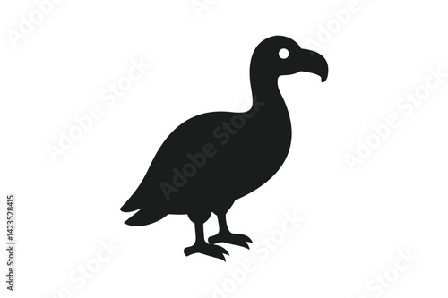 Vulture Silhouette: Symbol of Survival and Nature's Balance