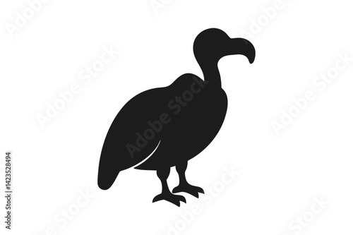 Vulture Silhouette: Symbol of Survival and Nature's Balance