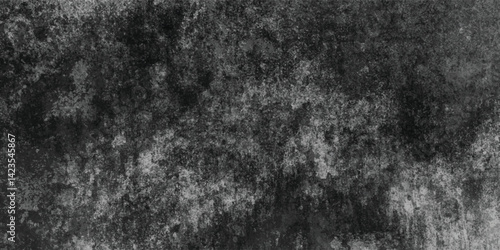 Industrial Grunge Texture with Rough Brushwork in Grayscale

