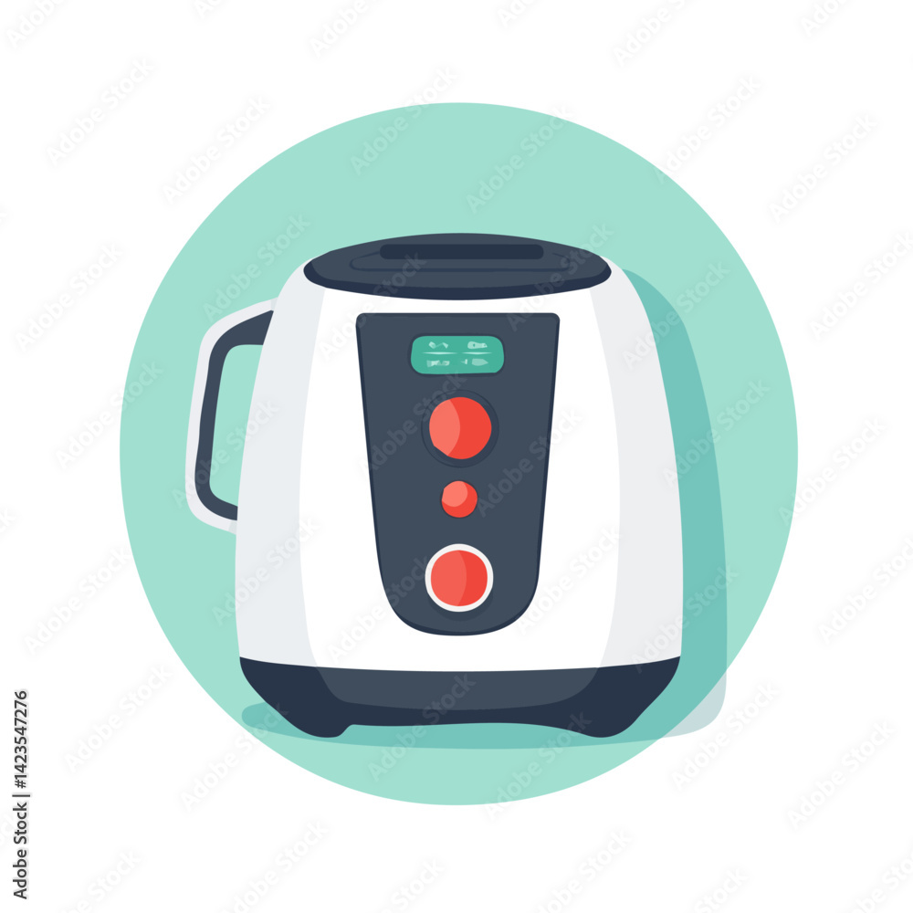 A Very Simple flat 2D icon of a Collection of air fryer isolated on a transparent background, vector, flat design, animation design, vector, simple flat 2D icon, minimalist eps format A Very Simple flat 2D icon of a Collection of air fryer isolated on a transparent background, vector, flat design, animation design, vector, simple flat 2D icon, minimalist eps format