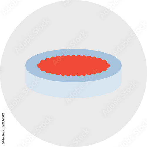 Creme Brulee icon vector illustration